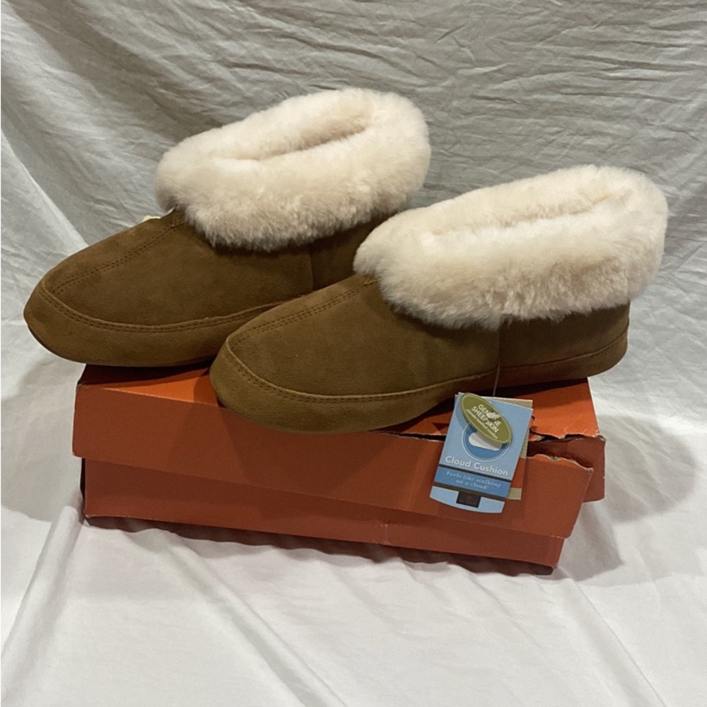 Sheepskin slippers
